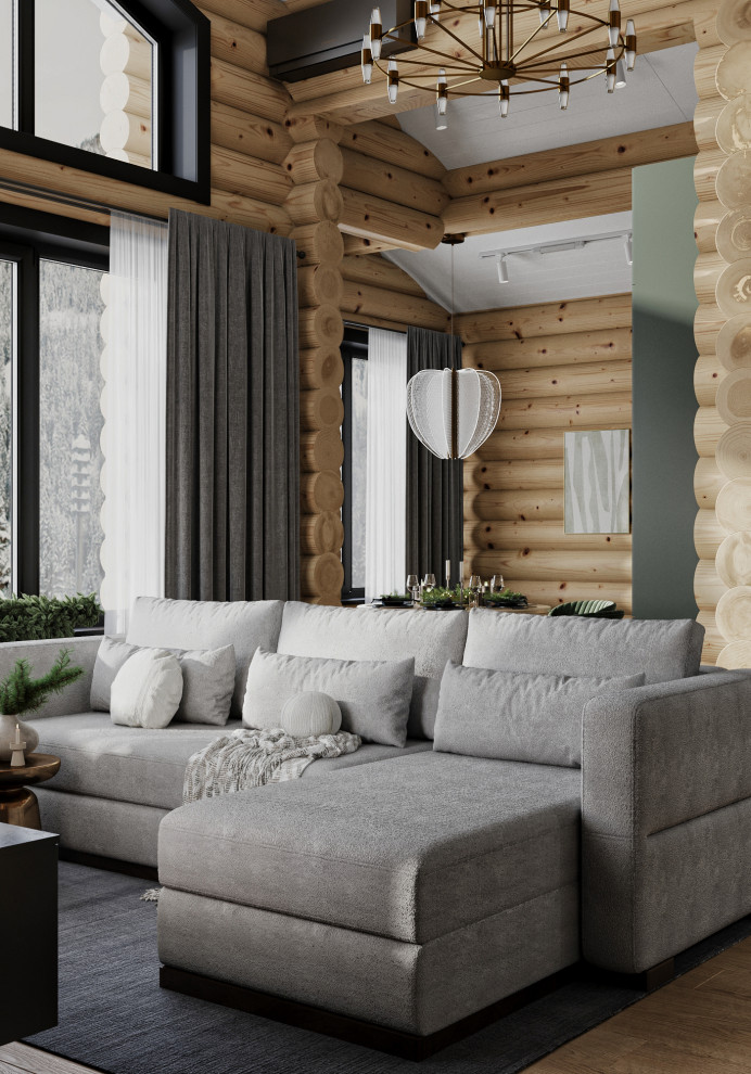 Дизайн загородного дома. п. Шерегеш