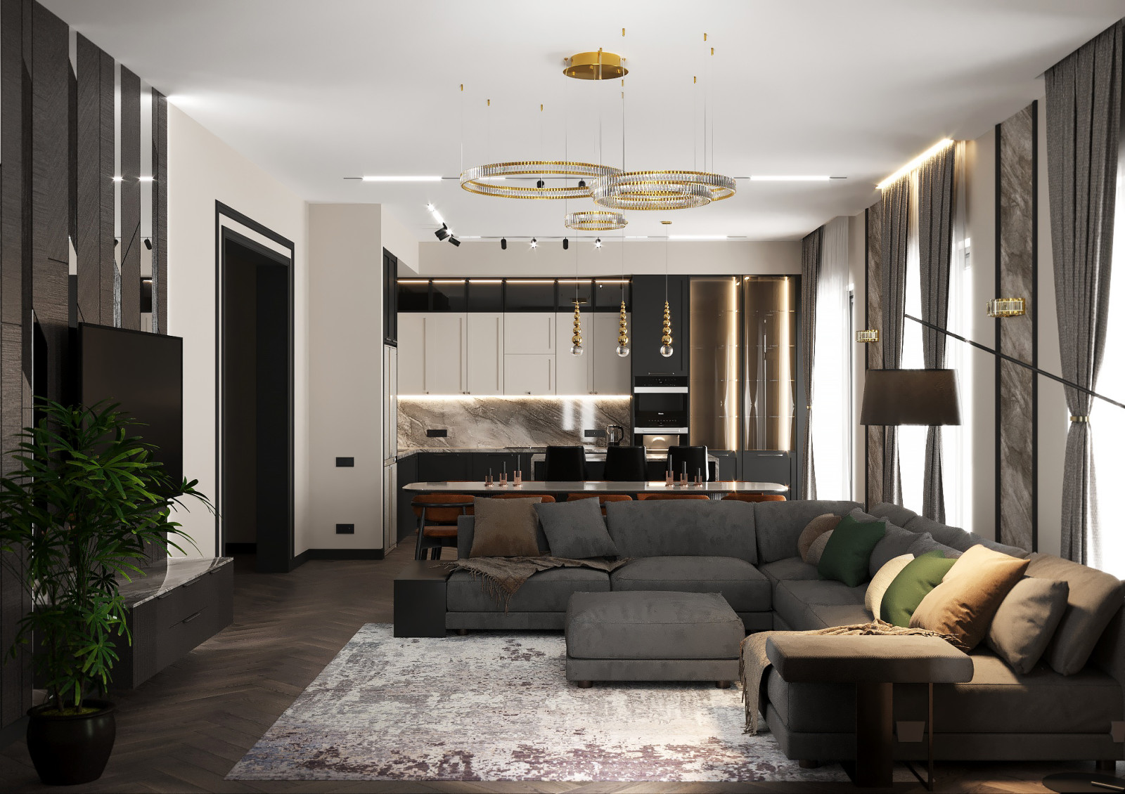 Двухэтажный частный дом для замечательной семьи 300 кв.м.