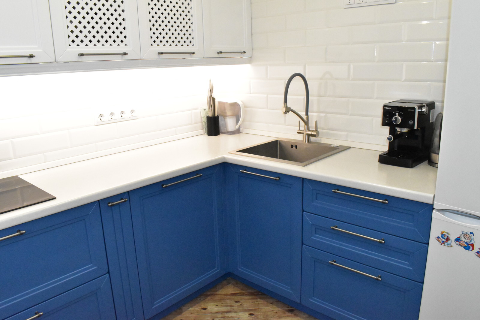 Кухня из массива дуба Сицилия Ral и CS