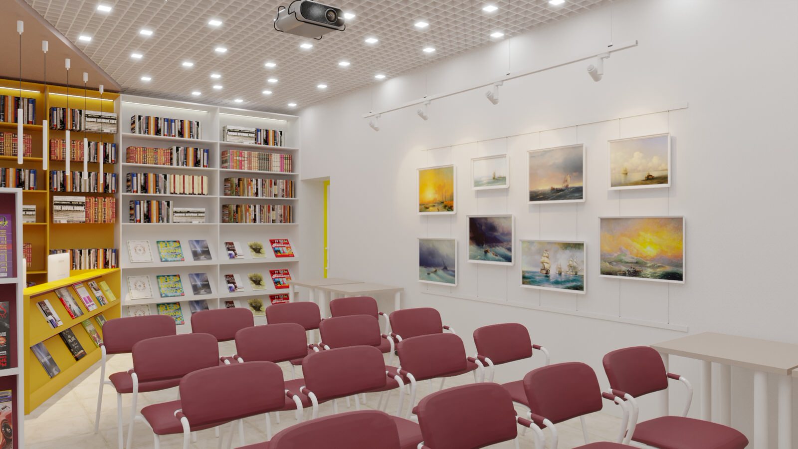 Центральная взрослая библиотека п. октябрьский Пермский край