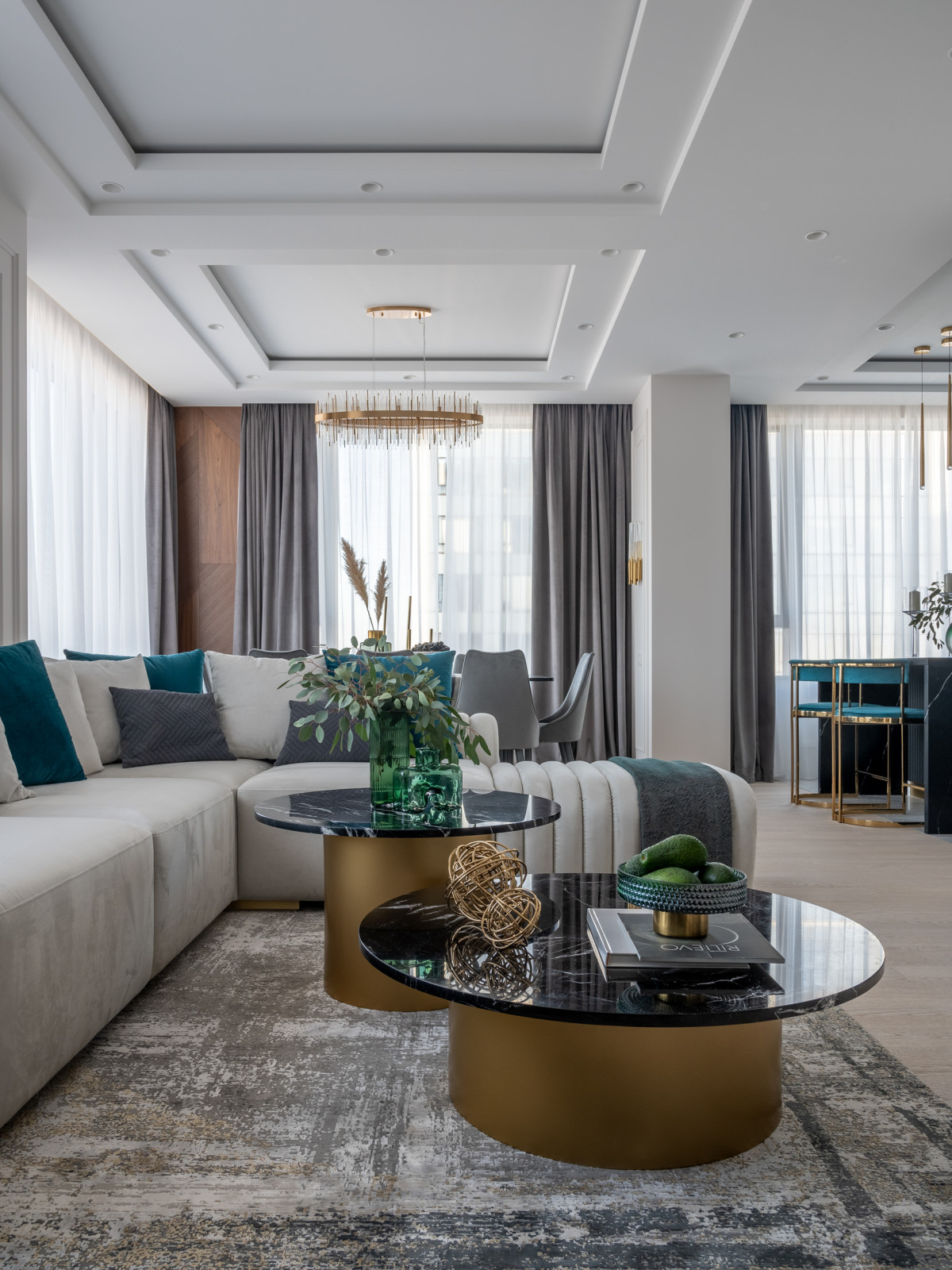 Трехкомнатная квартира в ЖК Небо