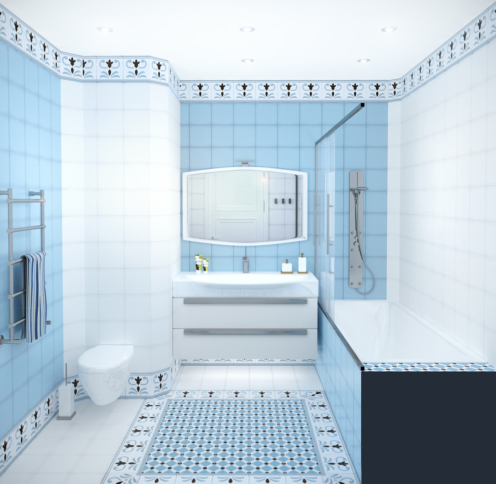 Средиземноморский стиль с веянием прованса 87 кв.м.