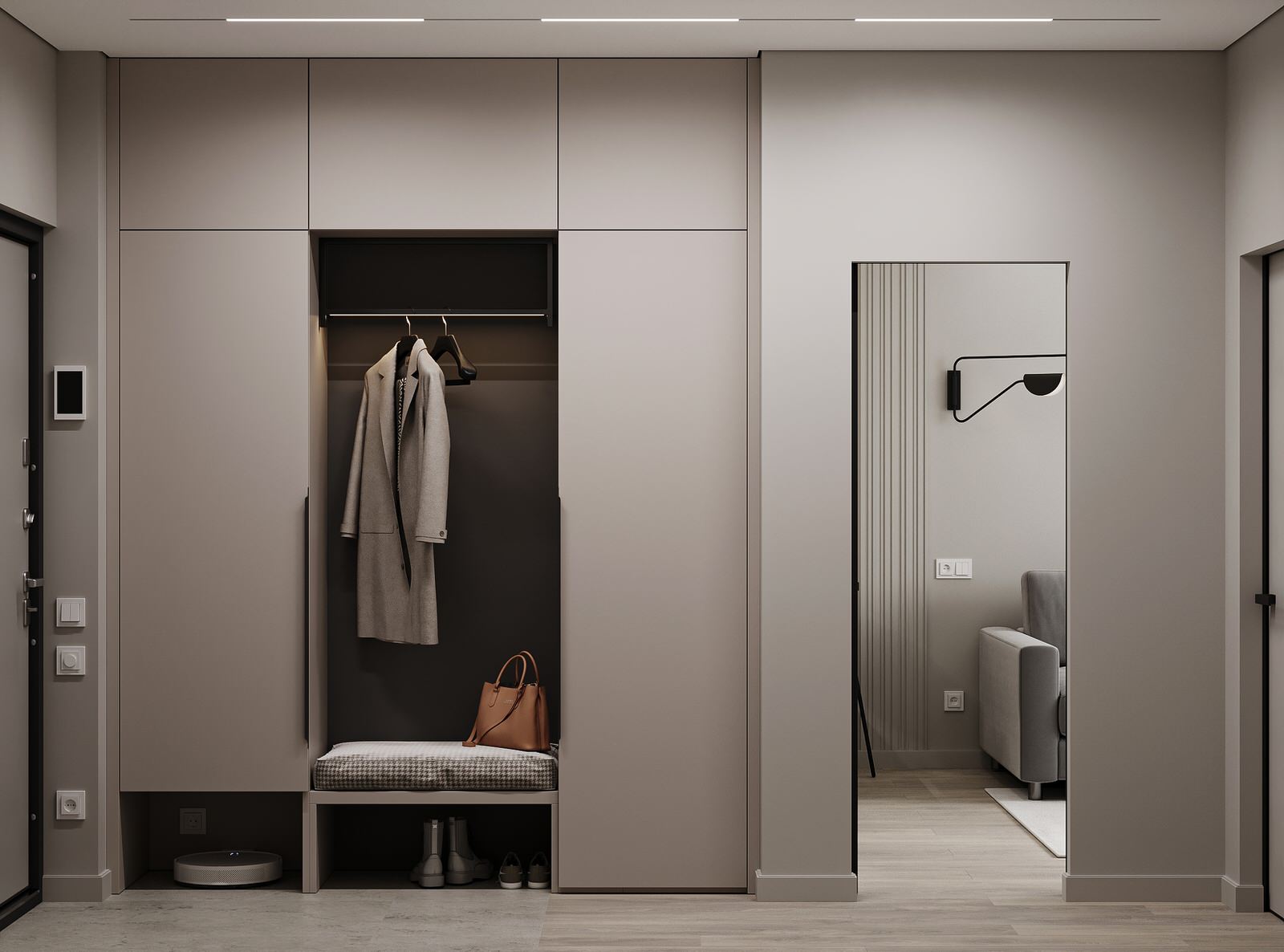 Интерьер квартиры в ЖК "Гармония"