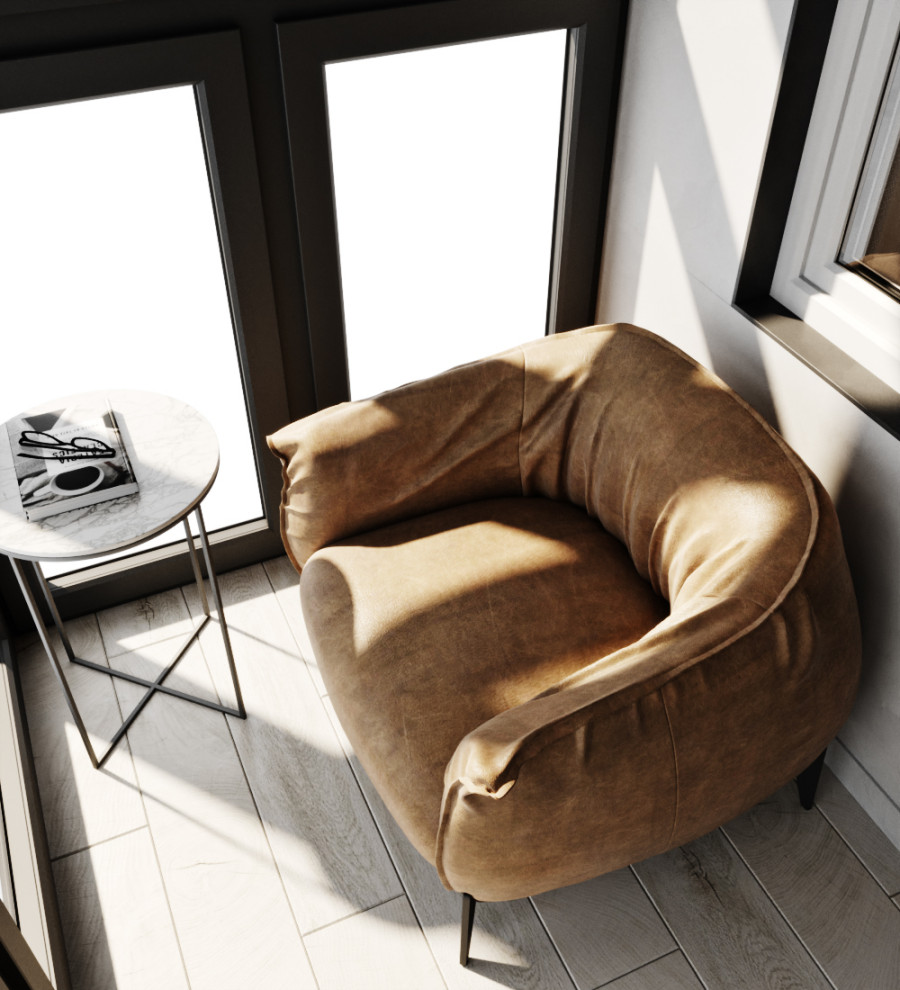 Квартира в темных оттенках