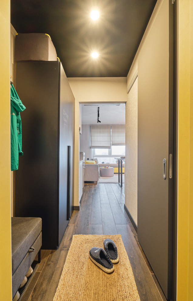 Интерьерная съёмка студии 19 кв.м. на Братиславской (Москва)