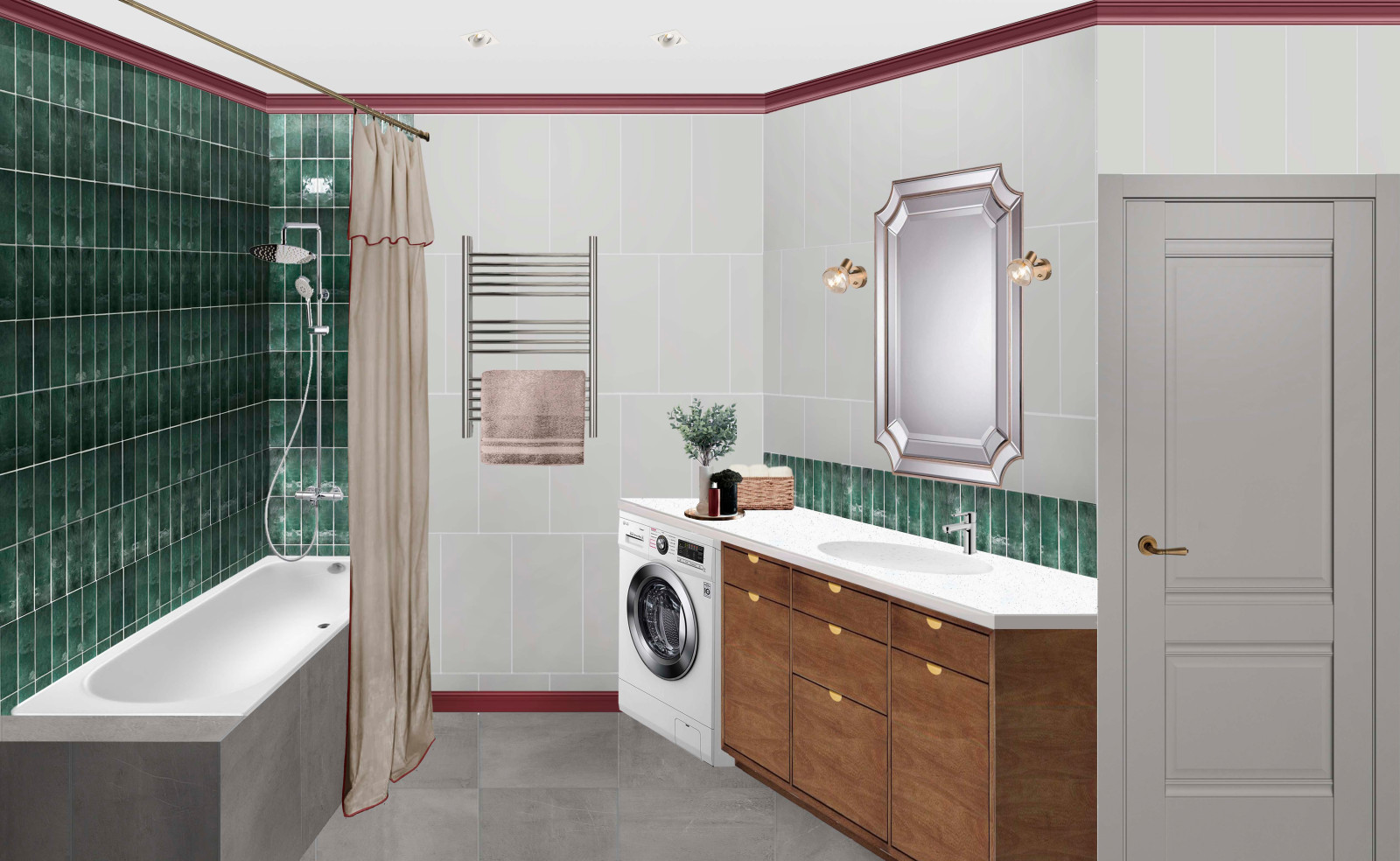 Квартира 58,8кв.м ЖК Новогорск парк