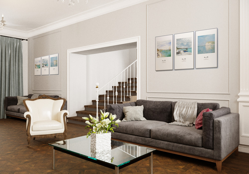 Дизайн интерьера загородного дома в Бутурлино