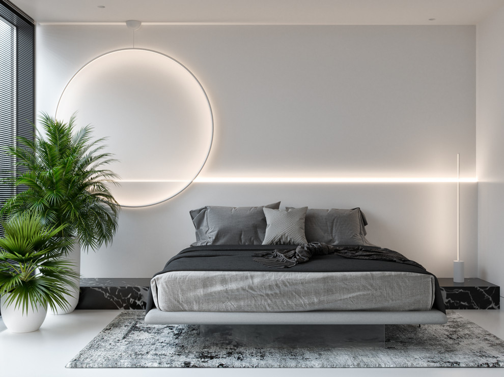 Белая спальня.