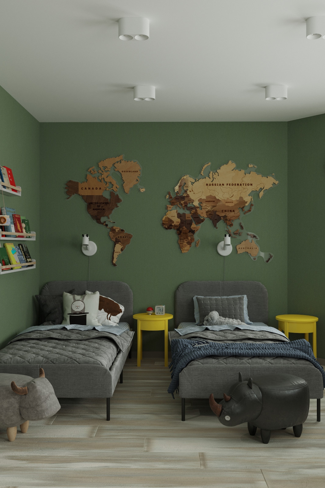 Проект 3-х комнатной квартиры в ЖК "Красный Бор"