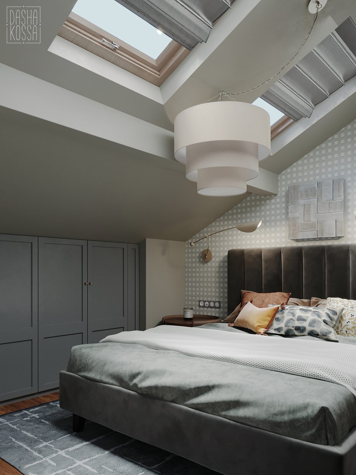 Двухуровневая квартира для загородной жизни в комфортных условиях