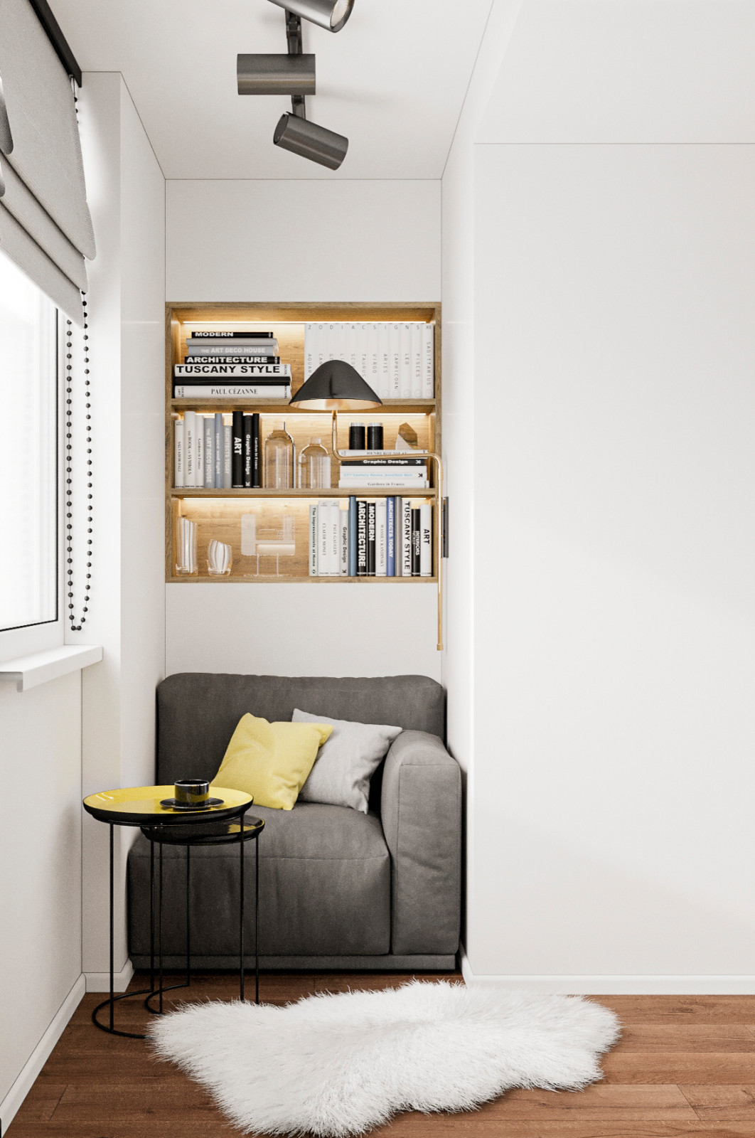 Скандинавский стиль для двухкомнатной квартиры, Народный бульвар