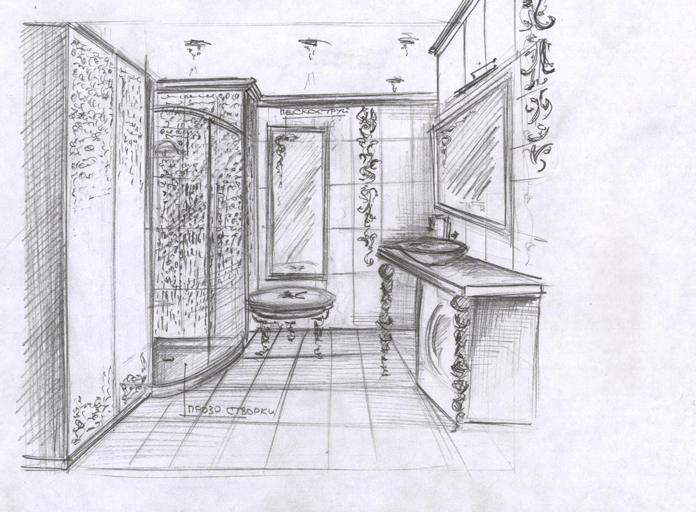 ручная графика, когда нет компютера под рукой