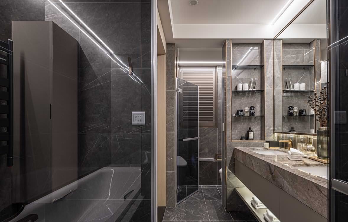 Выразительный интерьер в Премиальной башне ОКО от L DESIGN