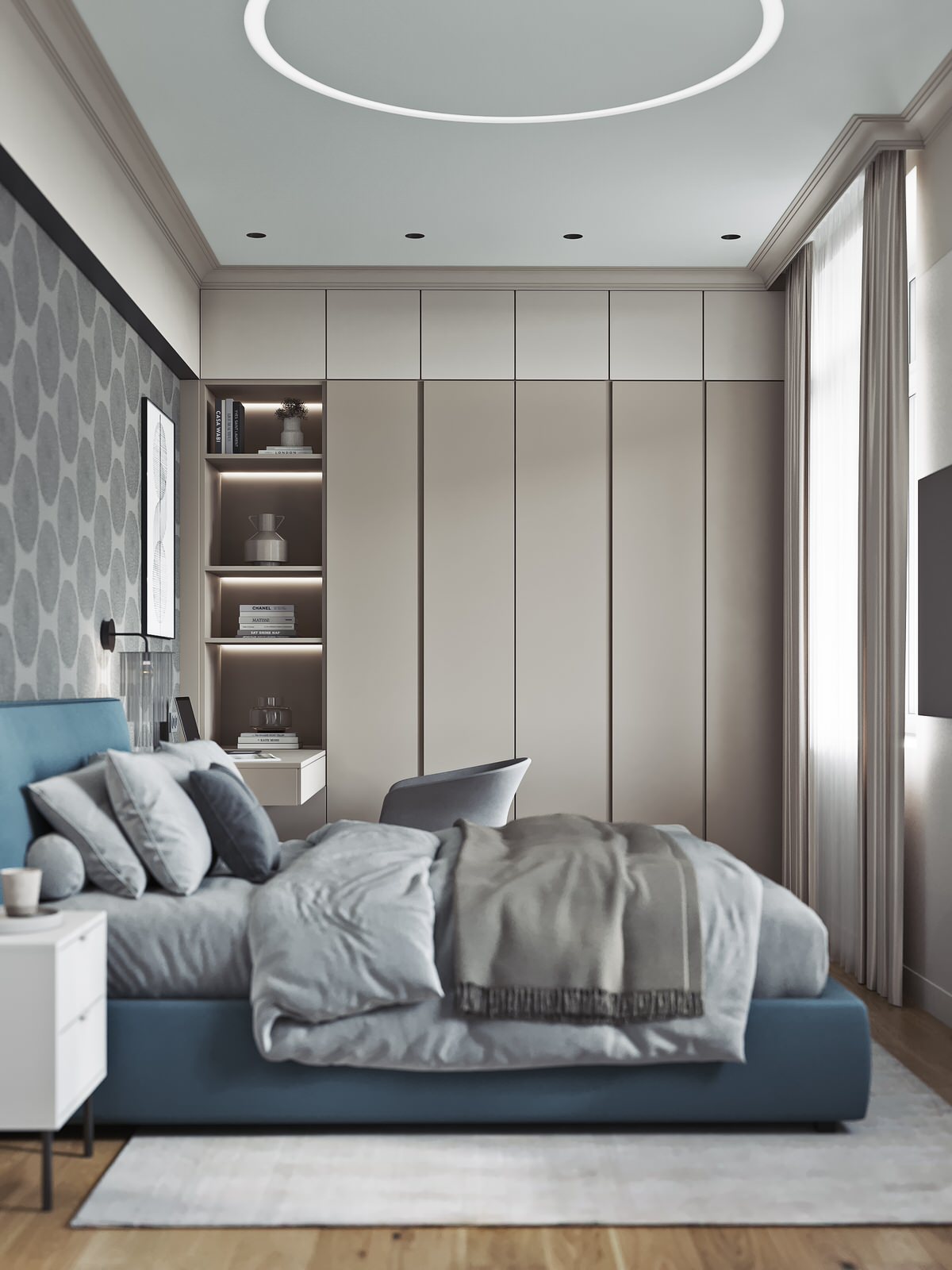 Дизайн-проект 3-х комнатной квартиры в Москве, 65 кв.м