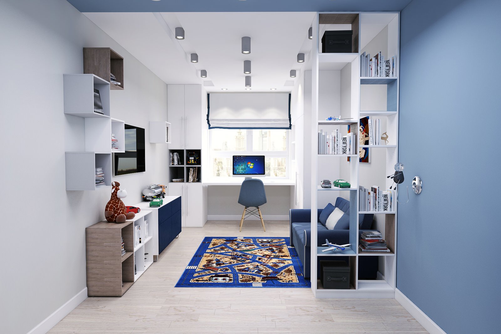 Интерьер квартиры 150 м2