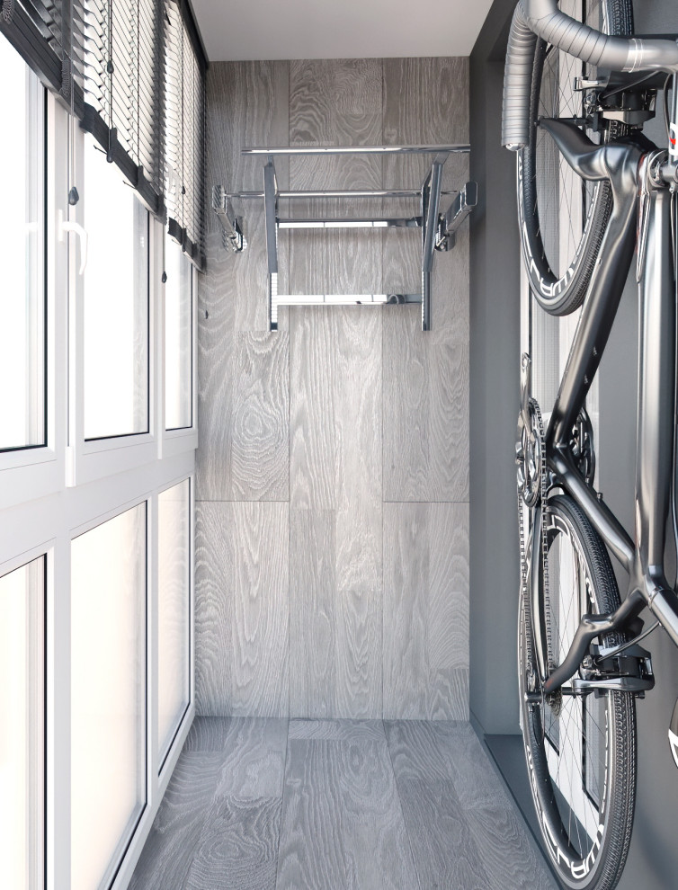 Квартира в спокойной цветовой гамме с нотками брутальности