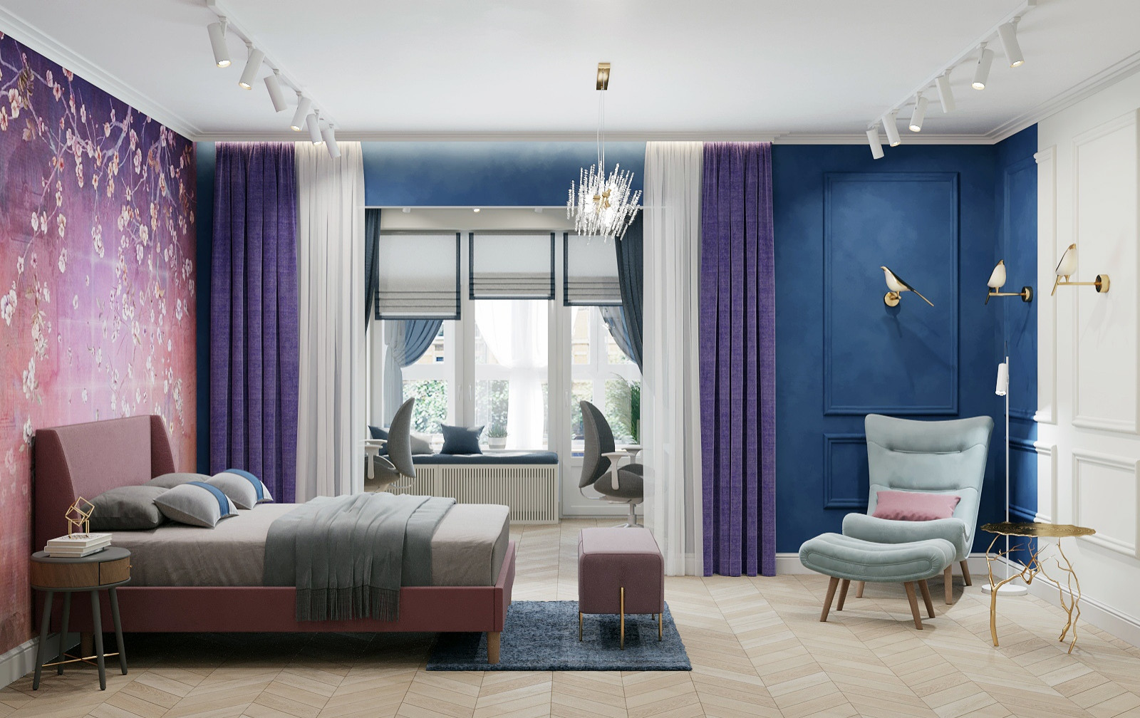 Дизайн интерьера квартиры ЖК "Первомайский"