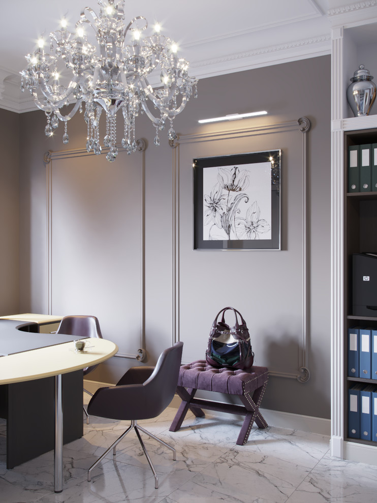 Тишинская площадь, квартира с большой кабинетной зоной