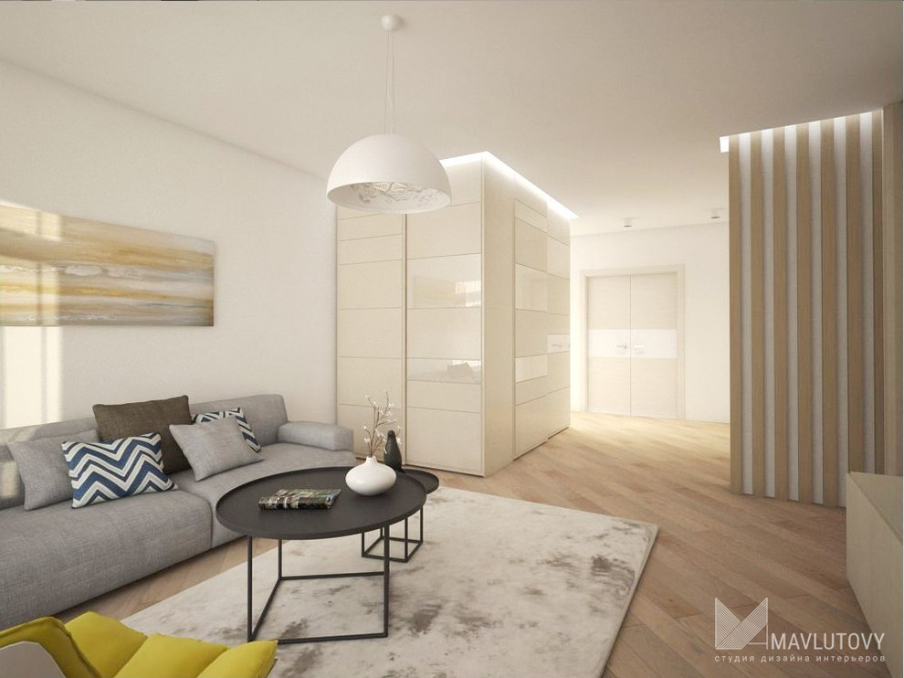 - Современная 3-комнатная квартира в Москве