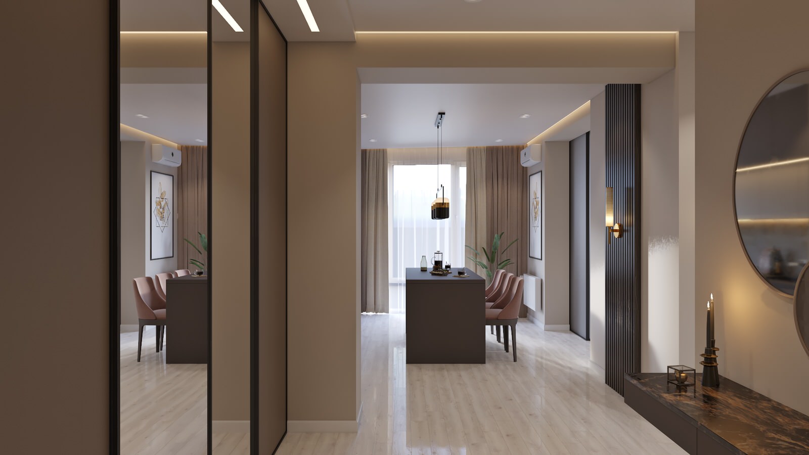 Дизайн четырехкомнатной квартиры Киев