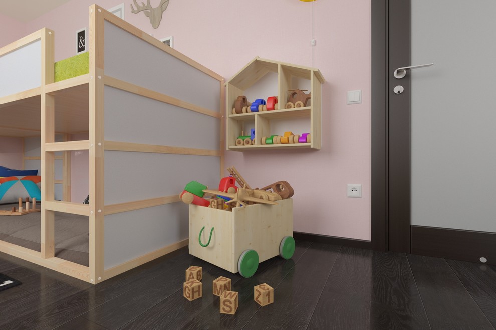 Детская комната для трех ребят