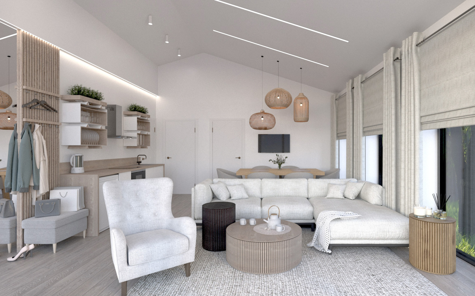 Проект гостевого дома в стиле барнхауз