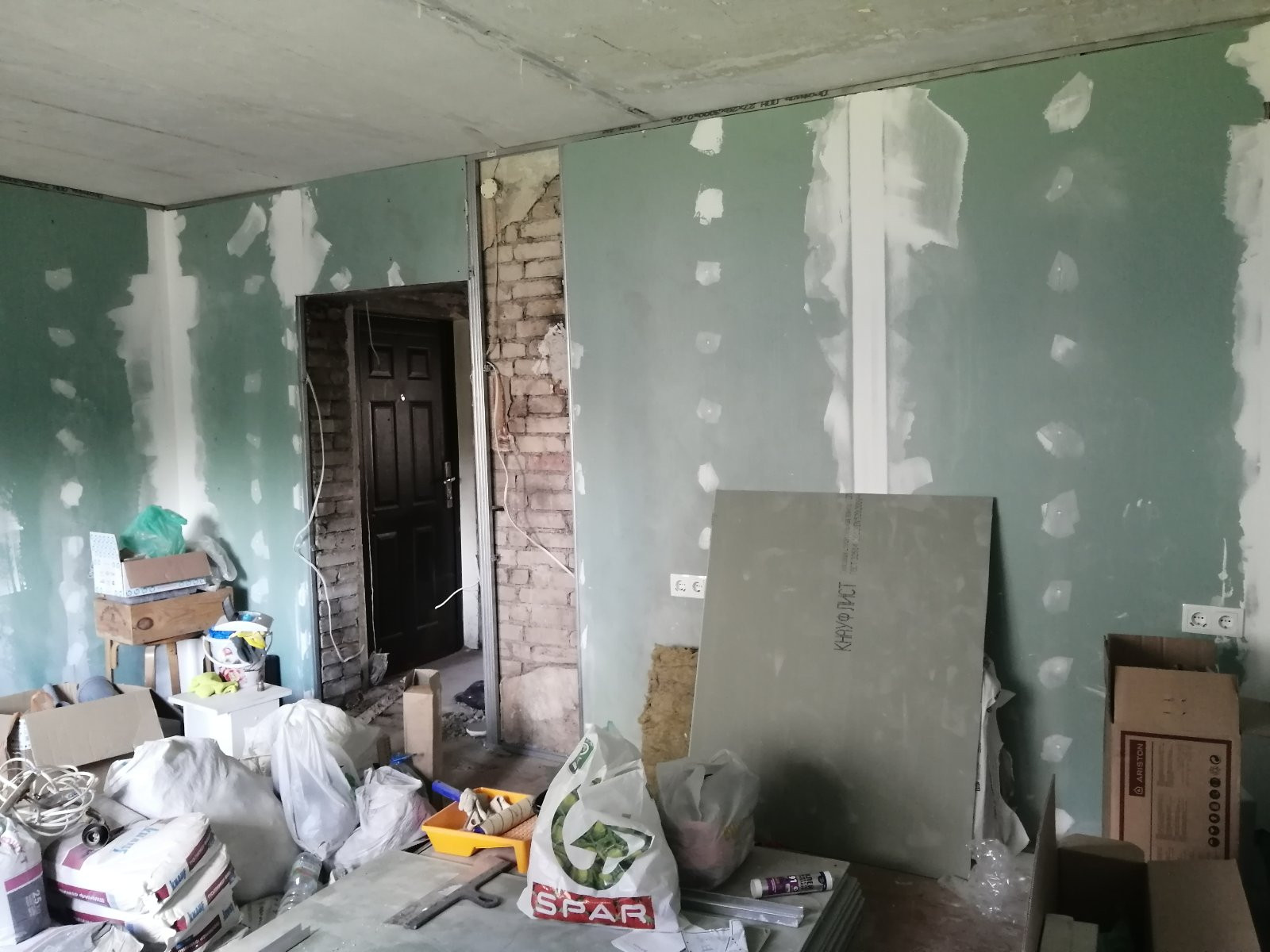 Маленькая однушка в старом фонде  "ДО и ПОСЛЕ"