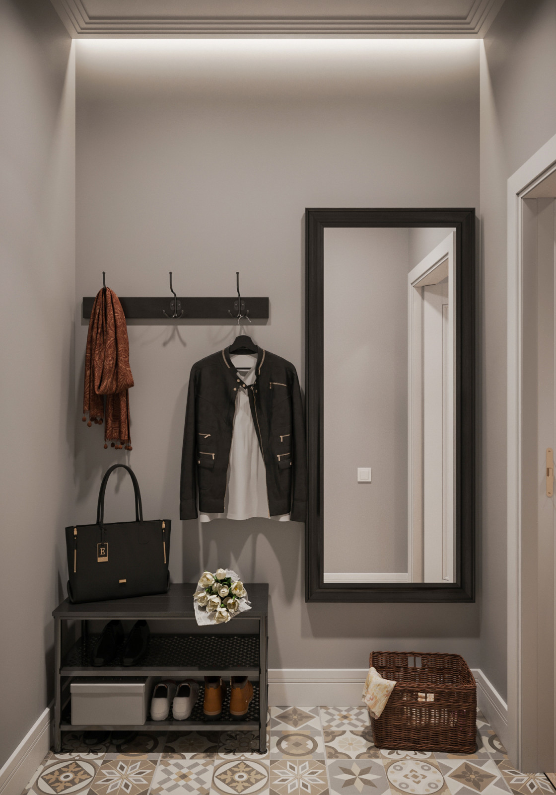 Apartamento de tres pisos