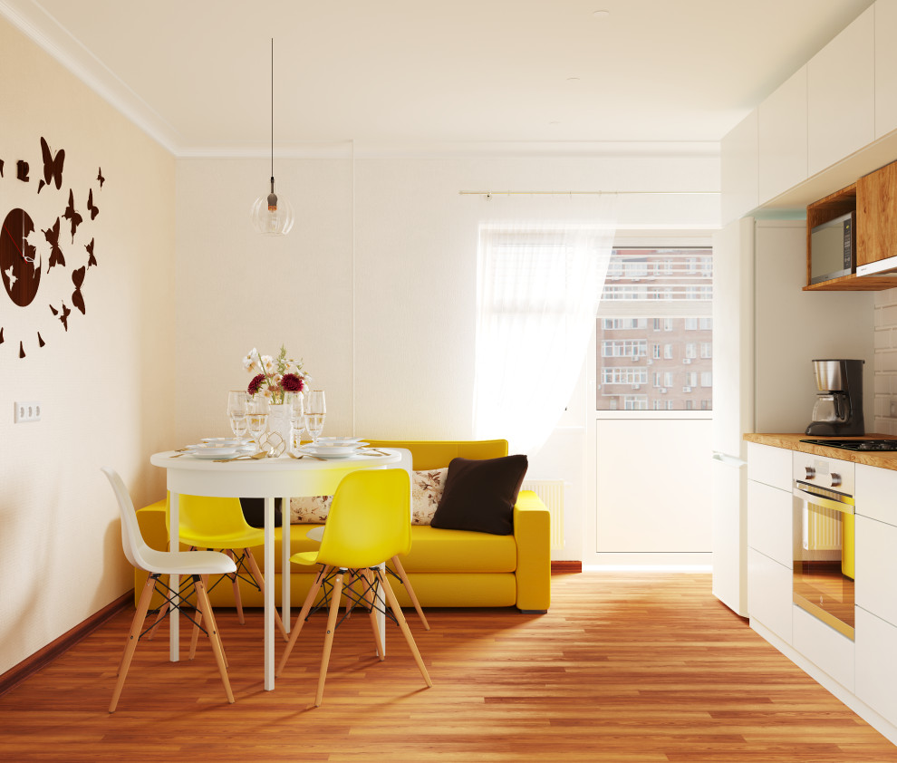 Обложка проекта: Небольшая квартира для семьи с 2-мя детьми