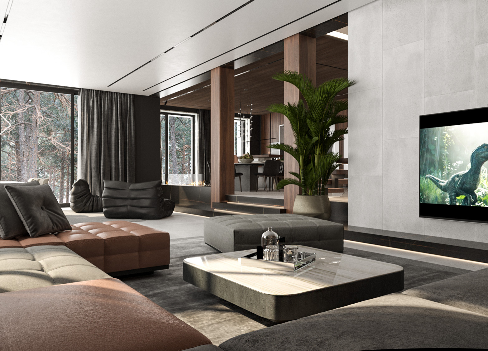 Private house interior Stoyanka