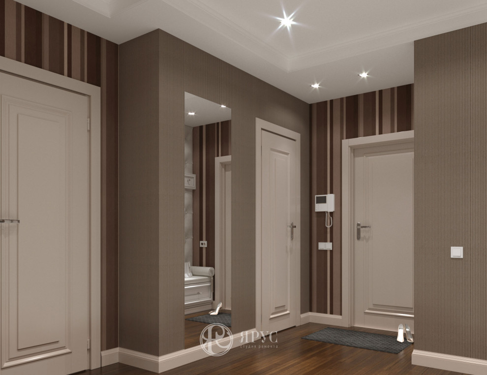 Дизайн-проект квартиры в стиле современной классики