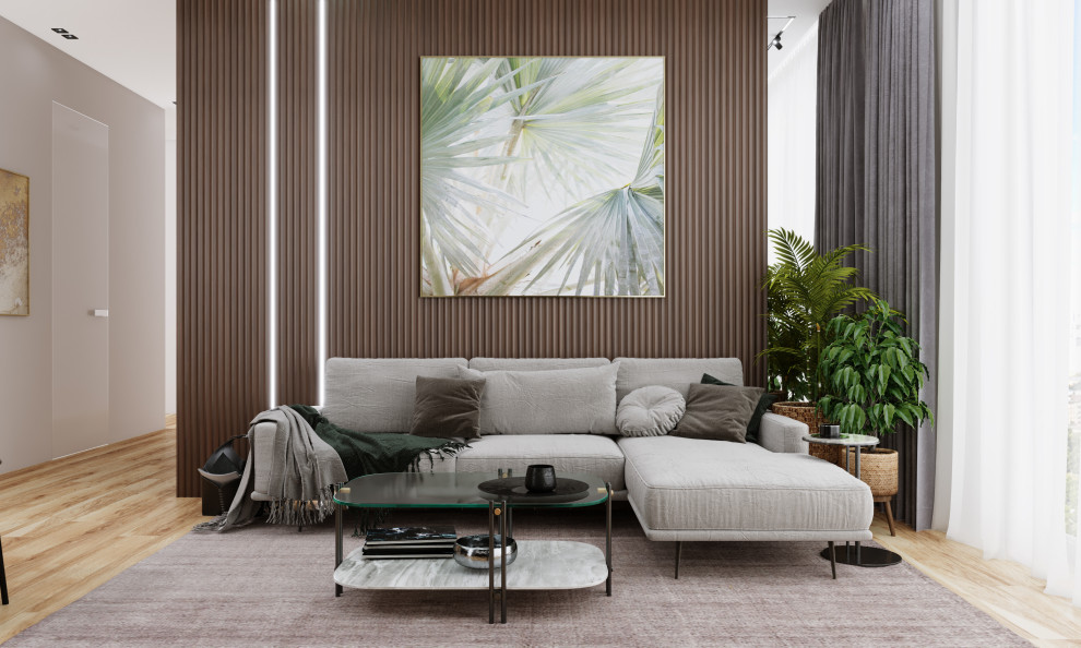 Квартира в современном стиле ЖК "LIFE-Кутузовский"