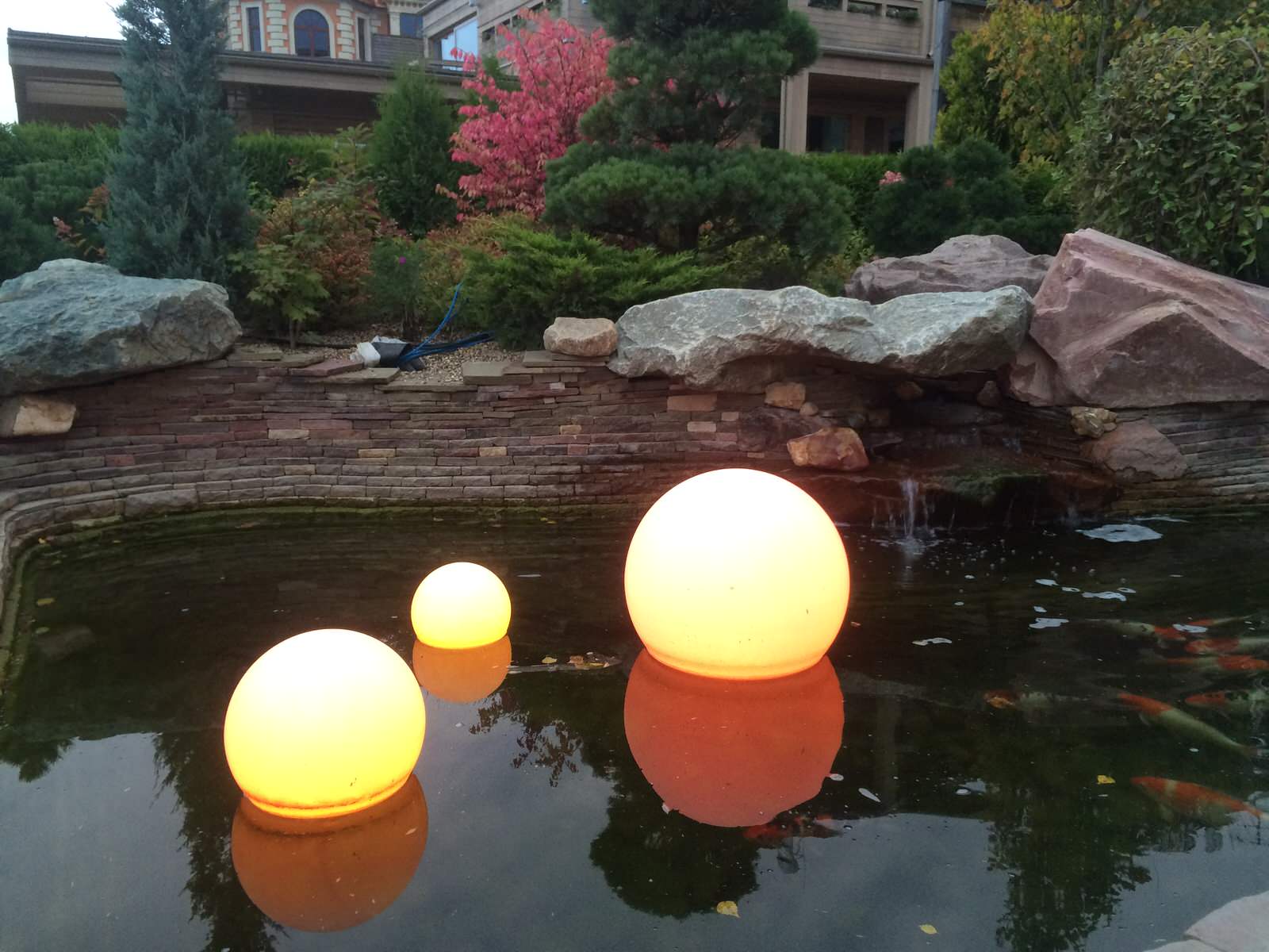 Светодиодное ландшафтное освещение пос. Росинка