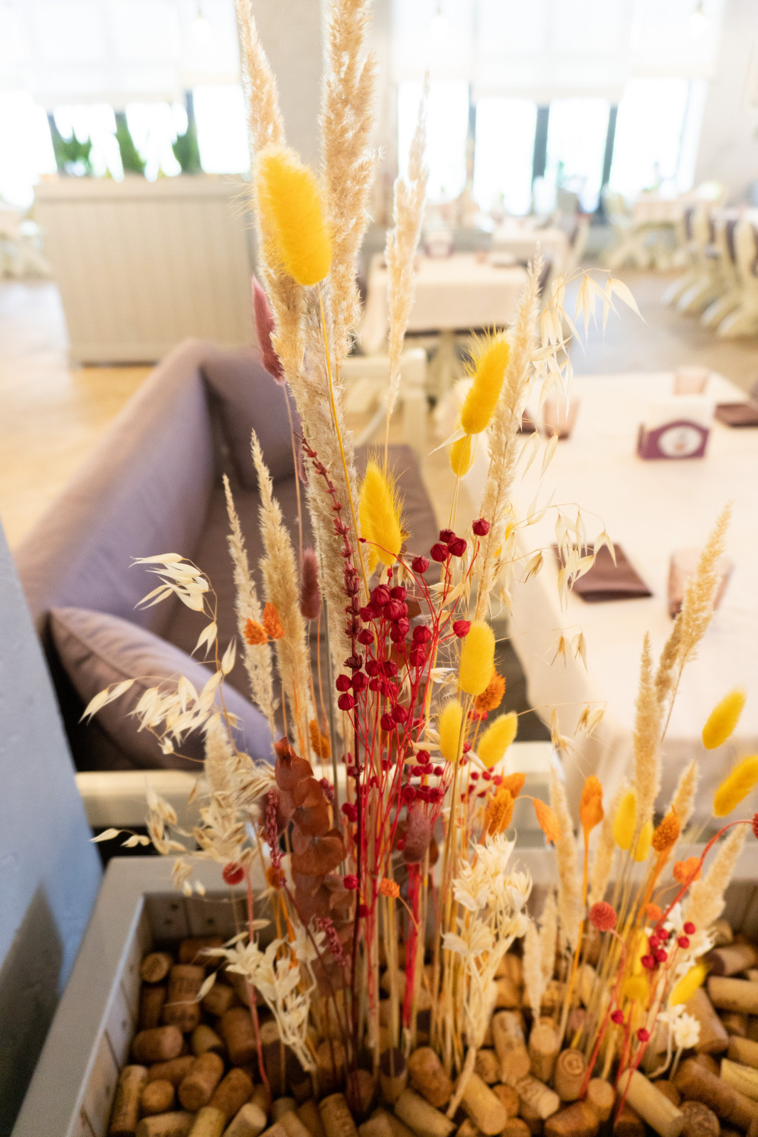 Флористическое оформление ресторана