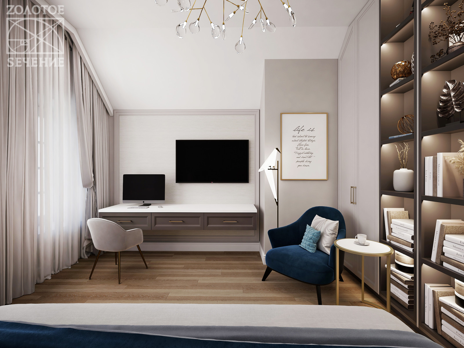 Изысканная нежность загородного дома