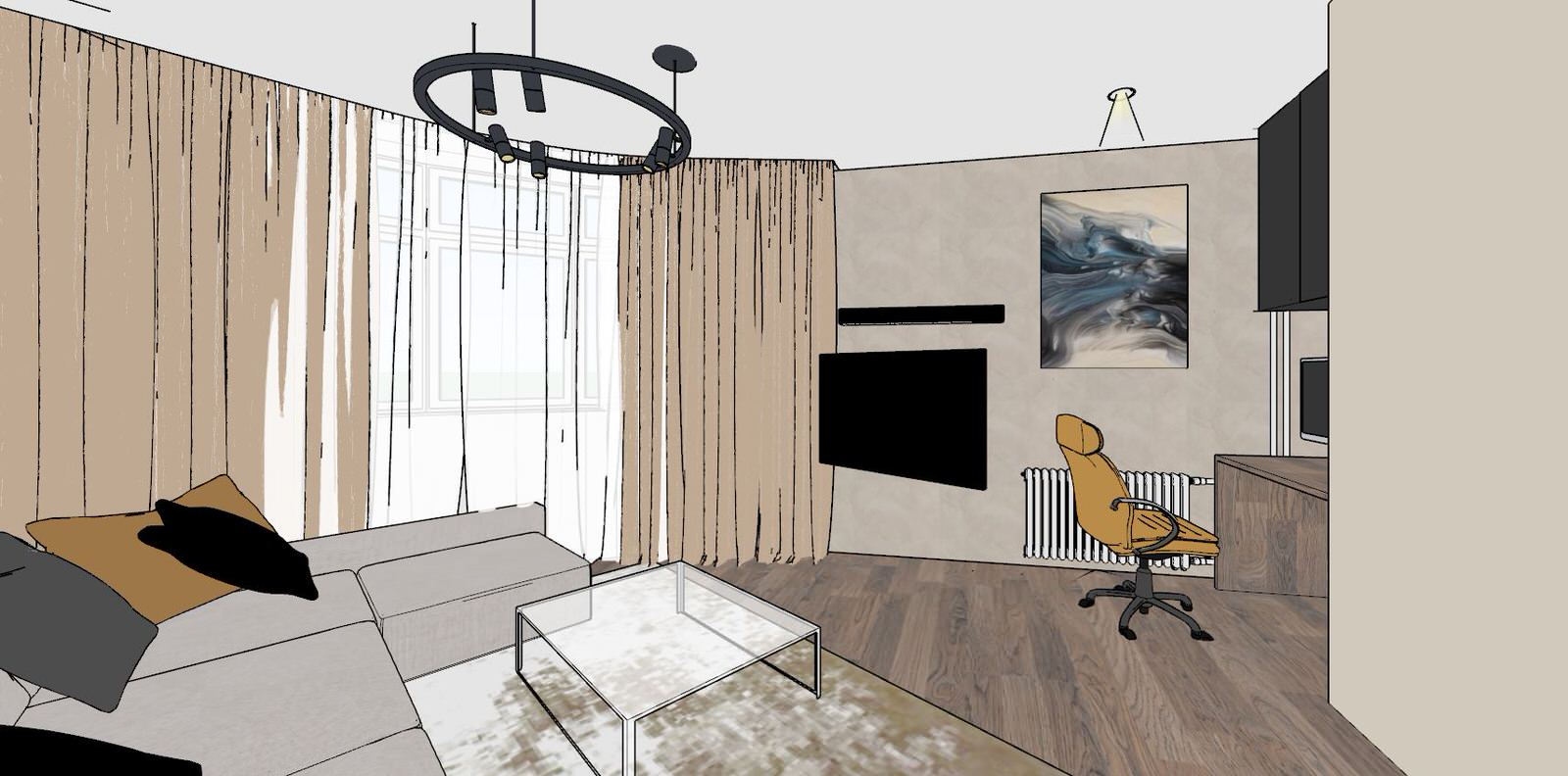 Обложка проекта: Проект квартиры в Московской области