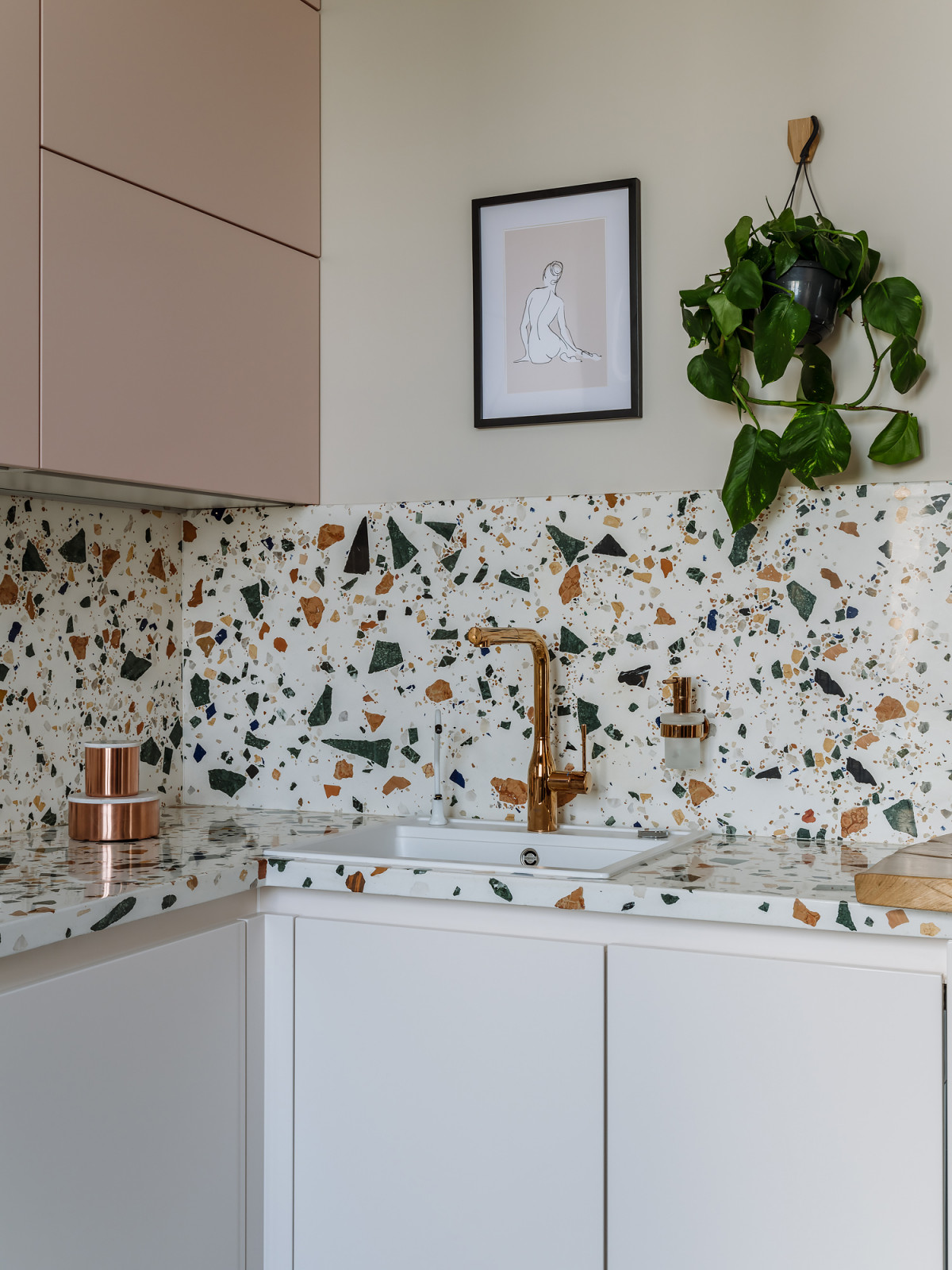 Квартира в пастельных цветах