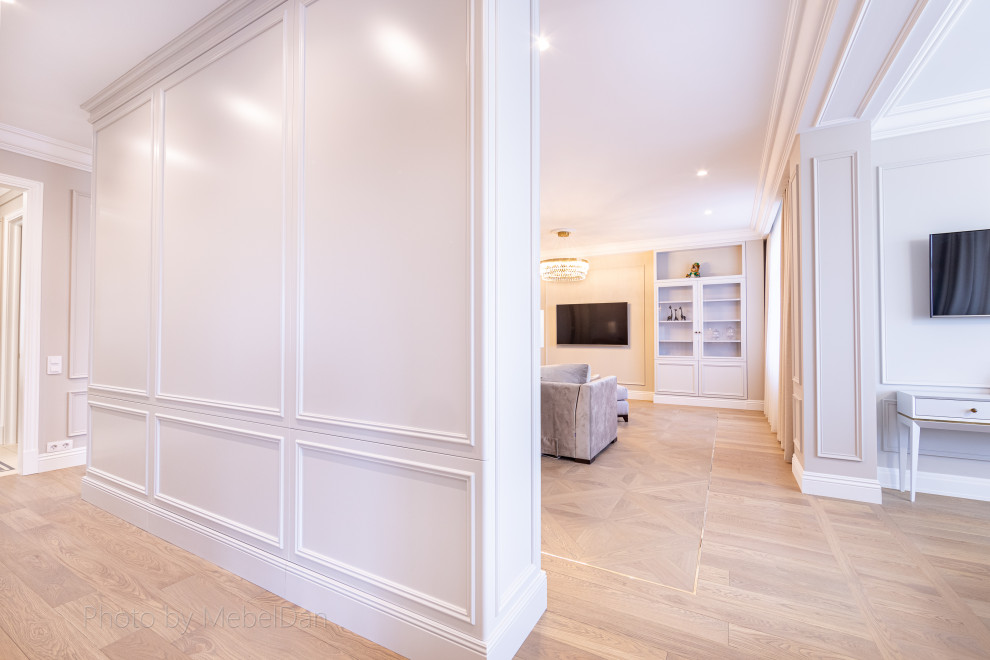 Добротная и умеренная классика на площади 160м2