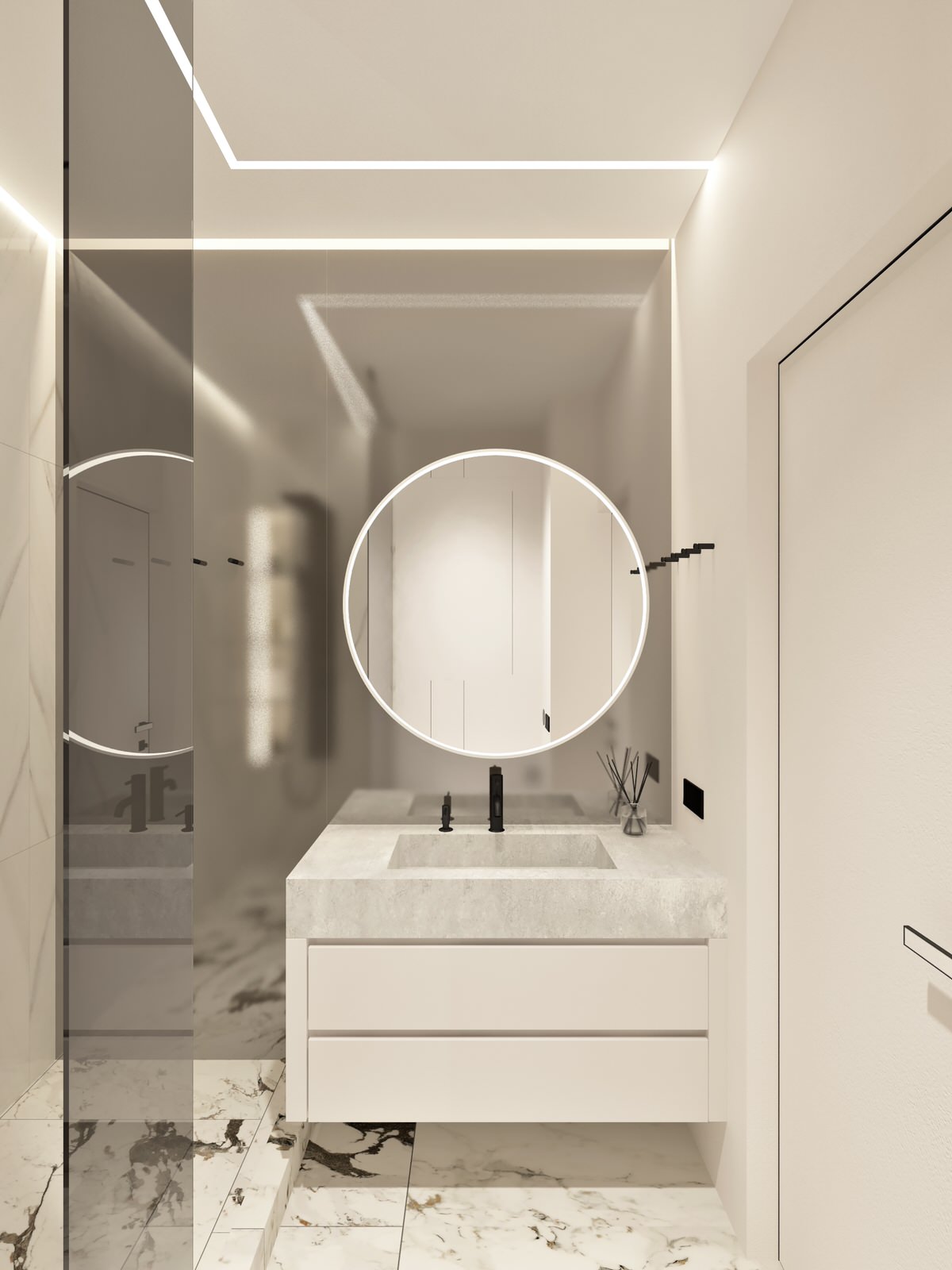 Обложка проекта: Трехкомнатная квартира 111 кв.м., ЖК Лофт, г. Ижевск