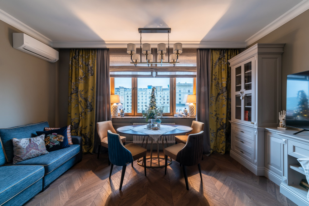 Элитный интерьер квартиры на Смоленке