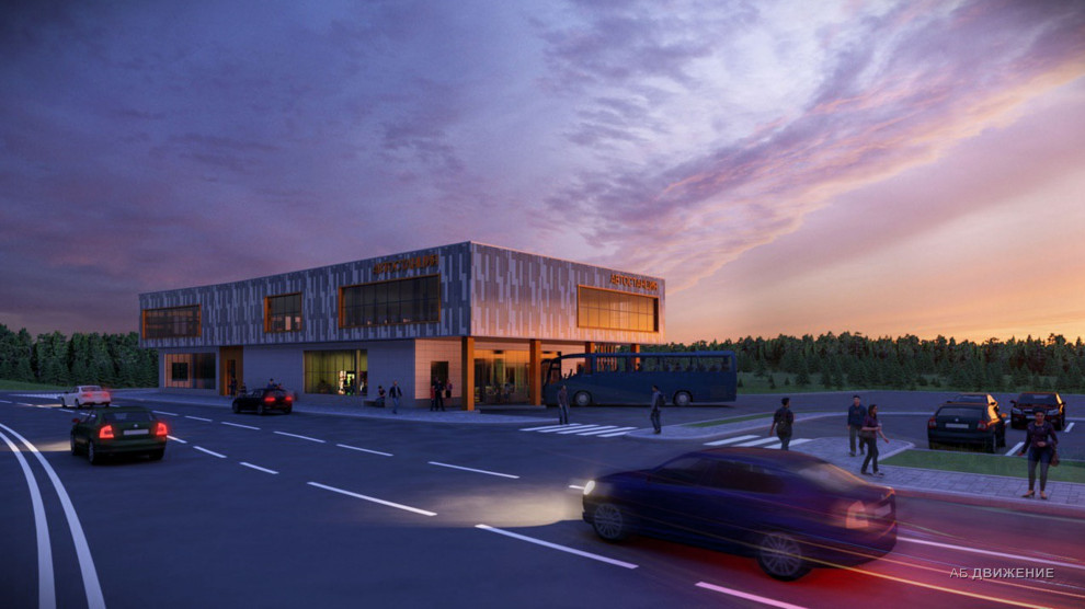 ВАРИАНТЫ ФАСАДНЫХ РЕШЕНИЙ ДЛЯ АВТОСТАНЦИИ В г. БЕРЕЗНИКИ