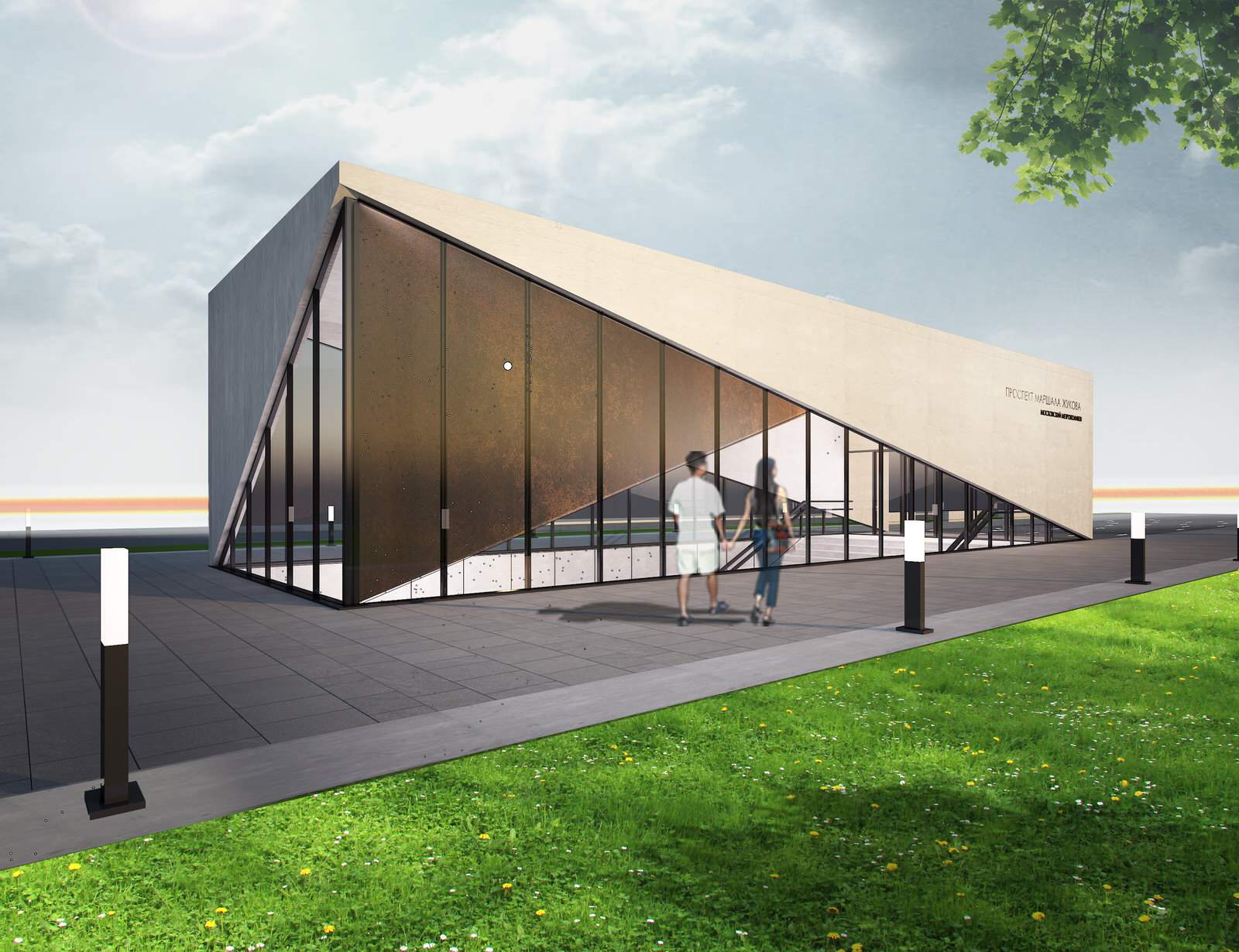 Конкурс метро: станция "Проспект Маршала Жукова"