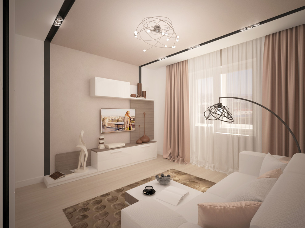 Guest room in soothing colors