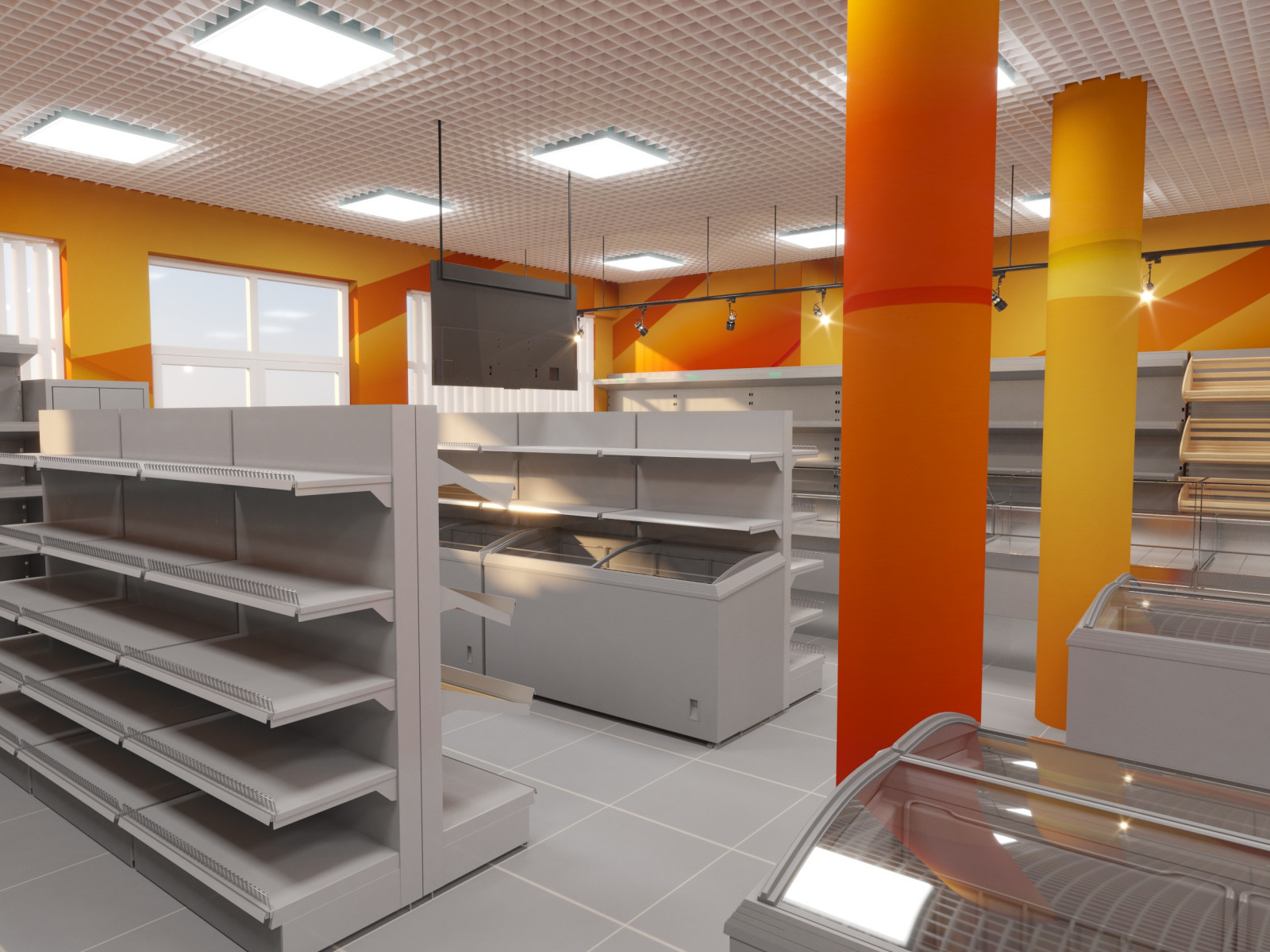 Дизайн проект магазина №1