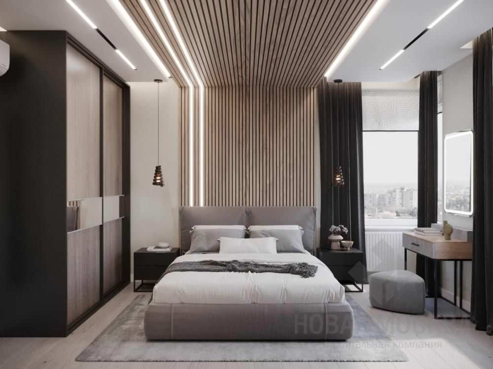 Дизайн-проект 2-комнатной квартиры 55 кв.м. в ЖК «Новая звезда»