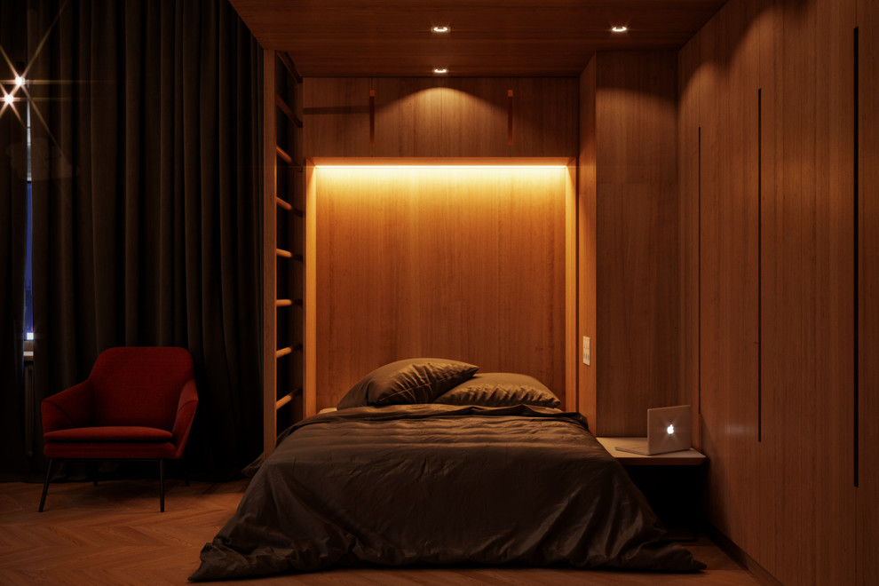 Проект интерьера мансарды «Green Green Mountain » Москва, Баррикадная