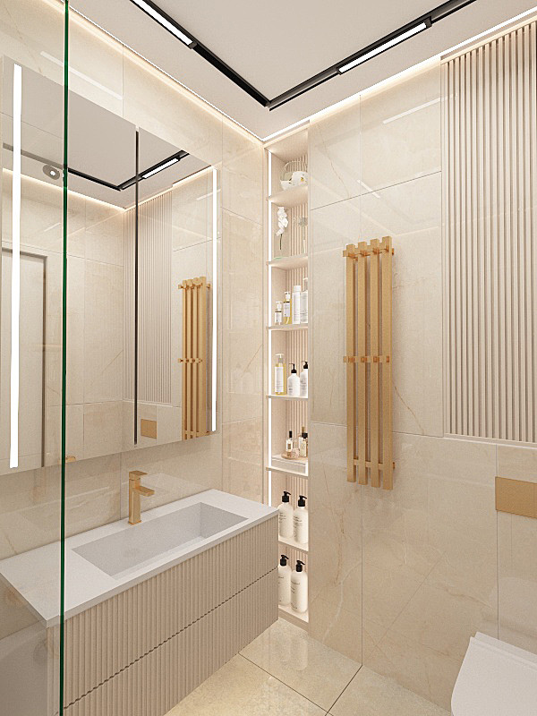 Пространство для семьи с двумя детьми. Москва, ЖК Западный порт