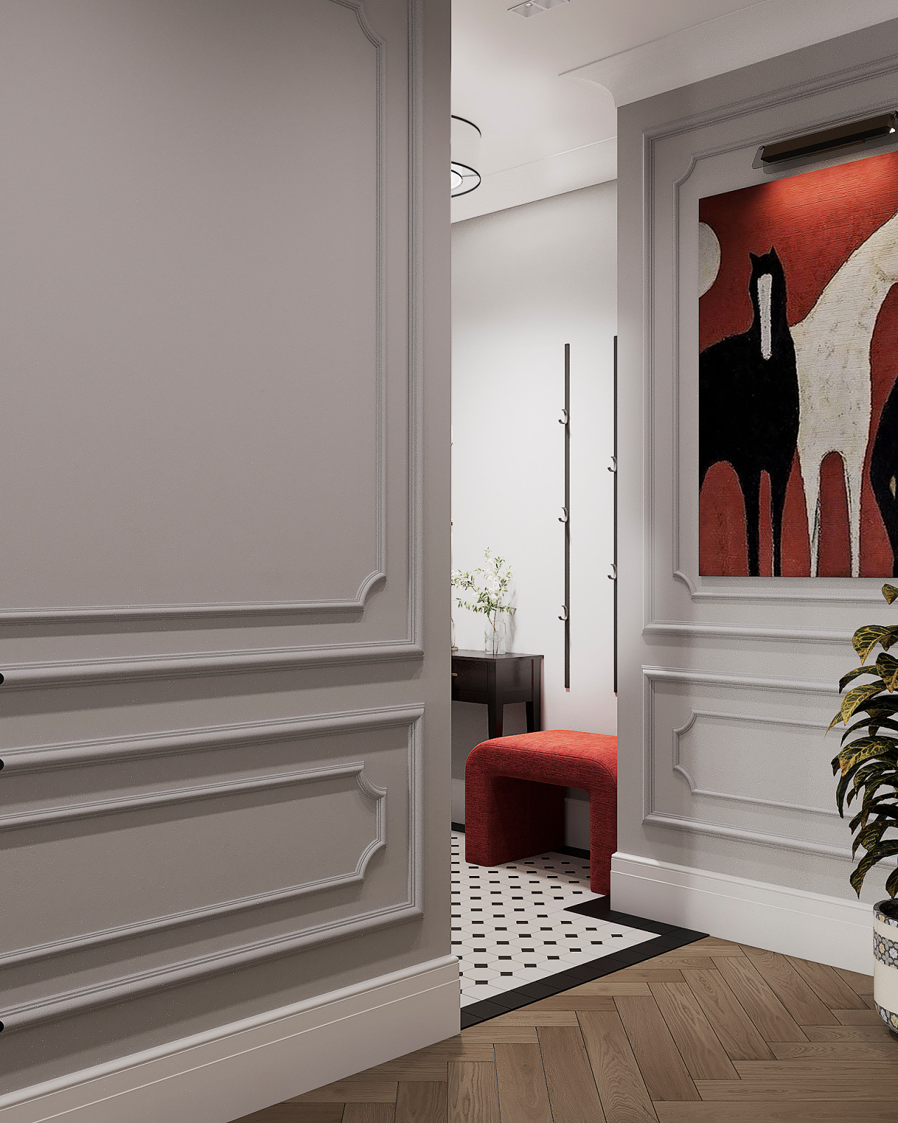 Дизайн проект квартиры в ЖК "Манхэттен"