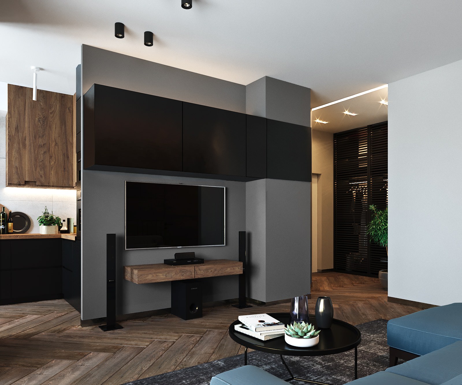 Проект трёхкомнатной квартиры в ЖК "Надежда"