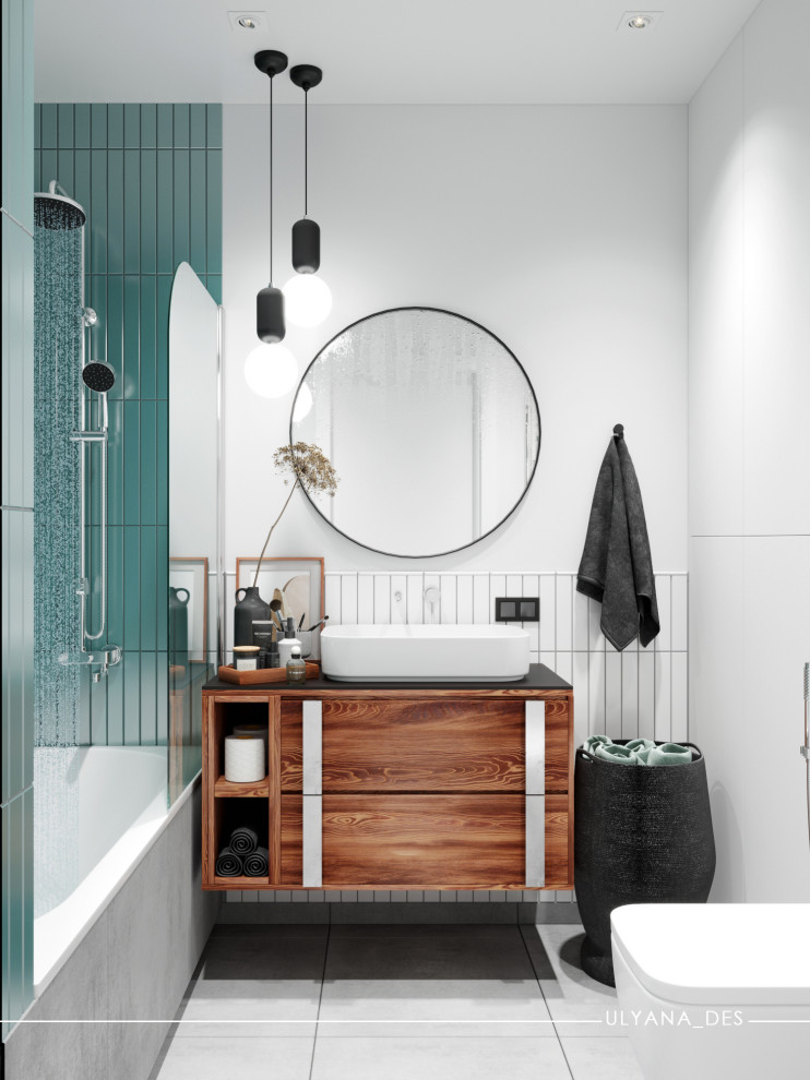 Обложка проекта: Ванная комната в ЖК Евразия
